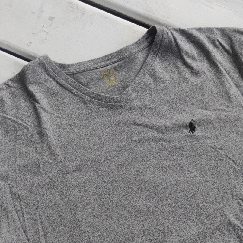 Polo by Ralph Lauren Men's Heather Gray Tee